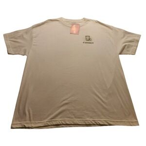 Del Sol Cozumel Color Change T-Shirt Men's 2XL White Short Sleeve Cotton NWT